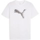 тениска,мъжки,тениски,дамски,тениски,puma,graphics,cat,logo,short,sleeve,t,shirt,white,(white)