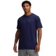 тениска,мъжки,тениски,under,armour,left,chest,strip,logo,short,sleeve,t,shirt,midnight,navy,black,(blue)