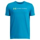 тениска,детски,тениски,under,armour,logo,wordmark,short,sleeve,t,shirt,ether,blue,sonic,yellow,mod,gray,(blue)