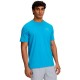 тениска,мъжки,тениски,under,armour,sportstyle,left,chest,short,sleeve,t,shirt,ether,blue,white,(blue)