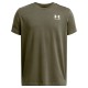тениска,детски,тениски,under,armour,sportstyle,taped,short,sleeve,t,shirt,green,(marine,od,green,white)