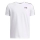 тениска,детски,тениски,under,armour,sportstyle,taped,short,sleeve,t,shirt,white,black,(white)