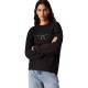 суичър,дамски,блузи,calvin,klein,glossy,monologo,regular,hoodie,black