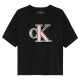 тениска,детски,тениски,calvin,klein,monogram,flock,boxy,short,sleeve,t,shirt,black