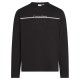 тениска,мъжки,тениски,calvin,klein,split,line,logo,long,sleeve,t,shirt,ck,black,(black)