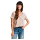 тениска,дамски,тениски,gant,shield,short,sleeve,t,shirt,dry,sand,(beige)