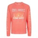 блуза,дамски,блузи,o´neill,beach,vintage,sweatshirt,orange