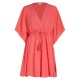 рокля,дамски,поли,и,рокли,o´neill,essentials,cover,up,3,4,sleeve,short,dress,froly,(orange)