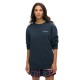 блуза,дамски,блузи,superdry,core,logo,city,loose,sweatshirt,blue