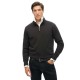 блуза,мъжки,пуловери,superdry,core,logo,henley,half,zip,sweater,black,(black)