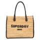 чанта,всички,чанти,superdry,raffia,luxe,tote,bag,natural,black,(brown)