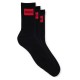 чорапи,мъжки,чорапи,hugo,rib,label,10267340,socks,3,pairs,black,(black)