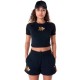 тениска,дамски,тениски,new,era,mlb,floral,crop,new,york,yankees,short,sleeve,t,shirt,black,(blue)