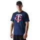 тениска,мъжки,тениски,new,era,mlb,regular,minnesota,twins,short,sleeve,t,shirt,blue,(dark,blue)