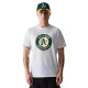 тениска,мъжки,тениски,new,era,mlb,regular,oakland,athletics,short,sleeve,t,shirt,white,(white)