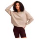 поларена,блуза,дамски,блузи,under,armour,icon,fleece,oversized,sweatshirt,beige,(city,khaki,white)
