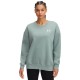поларена,блуза,дамски,блузи,under,armour,icon,fleece,oversized,sweatshirt,silica,green,white,(green)