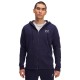 поларена,блуза,мъжки,пуловери,under,armour,icon,fleece,taping,full,zip,sweatshirt,midnight,navy,white,(blue)