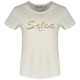 тениска,дамски,тениски,salsa,jeans,lurex,embroidery,branding,short,sleeve,t,shirt,white,(white)