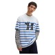 блуза,мъжки,пуловери,hugo,nolastripe,sweatshirt,white