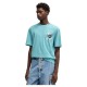 блуза,мъжки,пуловери,hugo,nufloro,sweatshirt,turquoise,aqua,(blue)