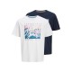тениска,мъжки,тениски,jack,&,jones,colton,short,sleeve,t,shirt,2,units,white,blue,(sky,captain,white)