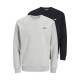 блуза,мъжки,пуловери,jack,&,jones,script,bradley,sweatshirt,2,units,grey