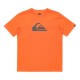 тениска,детски,тениски,quiksilver,ev,comp,logo,short,sleeve,t,shirt,tigerlily,(orange)