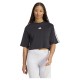 тениска,мъжки,тениски,дамски,тениски,adidas,essentials,3,stripes,cotton,loose,short,sleeve,t,shirt,black,(black,white)