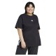 тениска,дамски,тениски,adidas,essentials,3,stripes,cotton,plus,short,sleeve,t,shirt,black,(black,white)