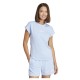тениска,дамски,тениски,adidas,essentials,linear,cotton,short,sleeve,t,shirt,glow,blue,white,(blue)