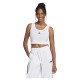 потник,дамски,топове,adidas,essentials,small,logo,cotton,lifestyle,sleeveless,top,white,black,(white)