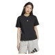 тениска,дамски,тениски,adidas,essentials,small,logo,cotton,short,sleeve,t,shirt,black,white,(black)