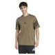 тениска,мъжки,тениски,adidas,future,icons,3,stripes,short,sleeve,t,shirt,brown,(olive,strata)