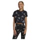 тениска,детски,тениски,adidas,seasonal,essentials,logo,celebration,crop,short,sleeve,t,shirt,black,(black)
