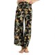 панталони,дамски,панталони,roxy,along,the,beach,printed,coverup,pants,black
