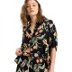 риза,с,къс,ръкав,дамски,блузи,дамски,ризи,roxy,beach,nostalgia,crinkle,short,sleeve,shirt,black