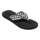 джапанки,дамски,сандали,и,чехли,roxy,paia,v,flip,flops,black,white,checker,(black)