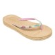 джапанки,дамски,сандали,и,чехли,roxy,south,beach,iii,flip,flops,beige,(green,pink)