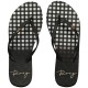 джапанки,дамски,сандали,и,чехли,roxy,viva,stamp,ii,flip,flops,black,white,checker,(black)