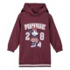 рокля,дамски,поли,и,рокли,disney,cotton,brushed,minnie,long,sleeve,short,dress,red,(dark,red)