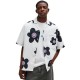 риза,с,къс,ръкав,мъжки,ризи,hugo,eligino,01,blue,short,sleeve,shirt,white,aop,flower,(white)