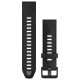 други,аксесоари,garmin,quickfit®,20,silicone,strap,black,pebble,gray,(black)