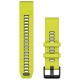 други,аксесоари,garmin,quickfit®,22,silicone,strap,amp,yellow,graphite,(yellow)