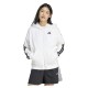 поларена,блуза,дамски,блузи,adidas,essentials,3,stripes,fleece,full,zip,sweatshirt,white