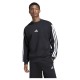 поларена,блуза,мъжки,пуловери,adidas,essentials,3,stripes,fleece,sweatshirt,black,white