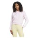 блуза,дамски,блузи,adidas,essentials,3,stripes,french,terry,full,zip,sweatshirt,pink