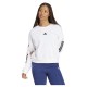 блуза,дамски,блузи,adidas,essentials,3,stripes,french,terry,sweatshirt,white,black,(white)