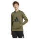 суичър,детски,блузи,adidas,essentials,big,logo,hoodie,olive,strata,black,(green)