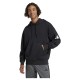 суичър,мъжки,пуловери,adidas,essentials,loose,fit,3,bar,logo,french,terry,hoodie,black,white,(black)